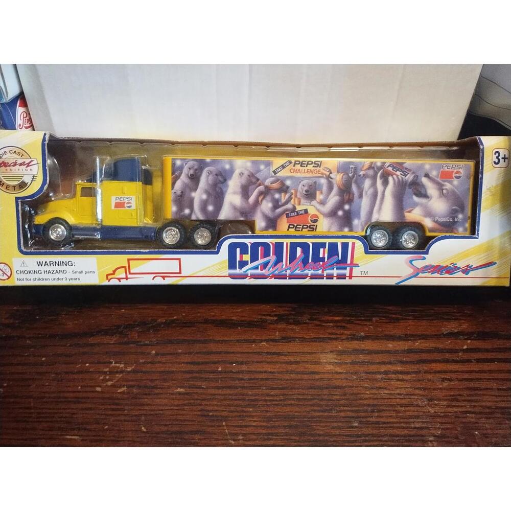 Vintage‎ Pepsi Golden Series SUPER HAULER Die-Cast